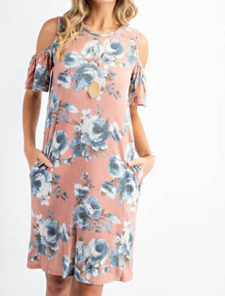 143 Story - Blusa floral com ombros descobertos e manga curta