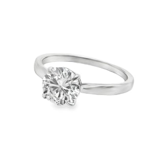 Allyanna Gifts - Round Moissanite Ring