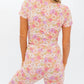 Le Lis - Floral Print Ruched Top