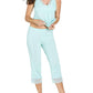 Twelve Eighty Eight - Leslie Tank Camisole Boxer Pajama Set