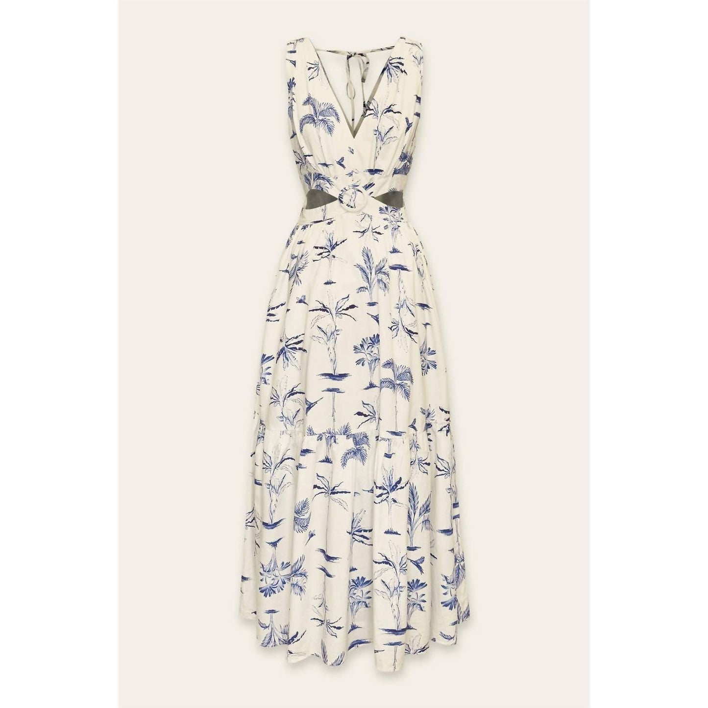 Dress Forum - Oceanica O Ring Cutout Midi Dress