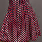 525 America - Pamela Jacquard Waist Pleated Tennis Mini Skirt