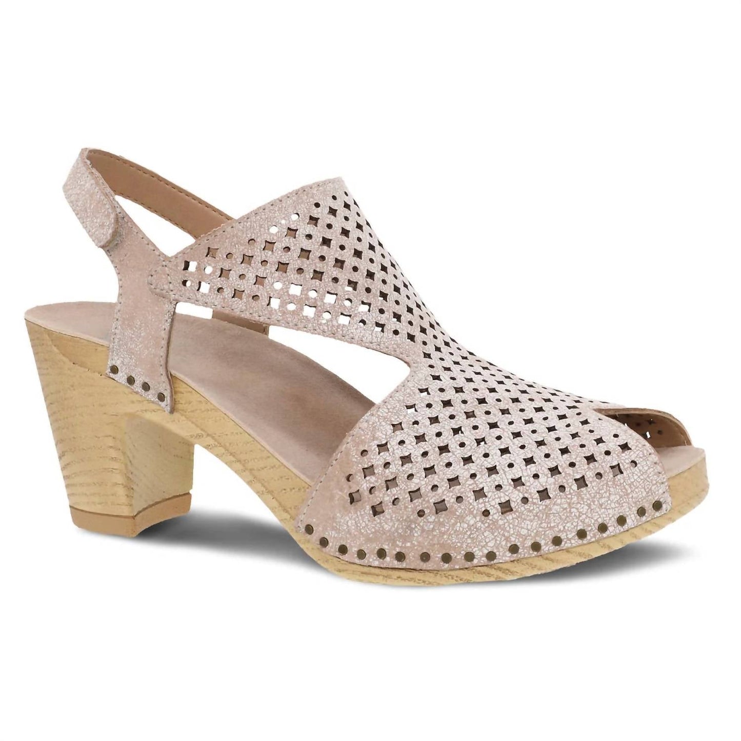 Dansko - Women's Teagan Peep-toe Heel Sandal