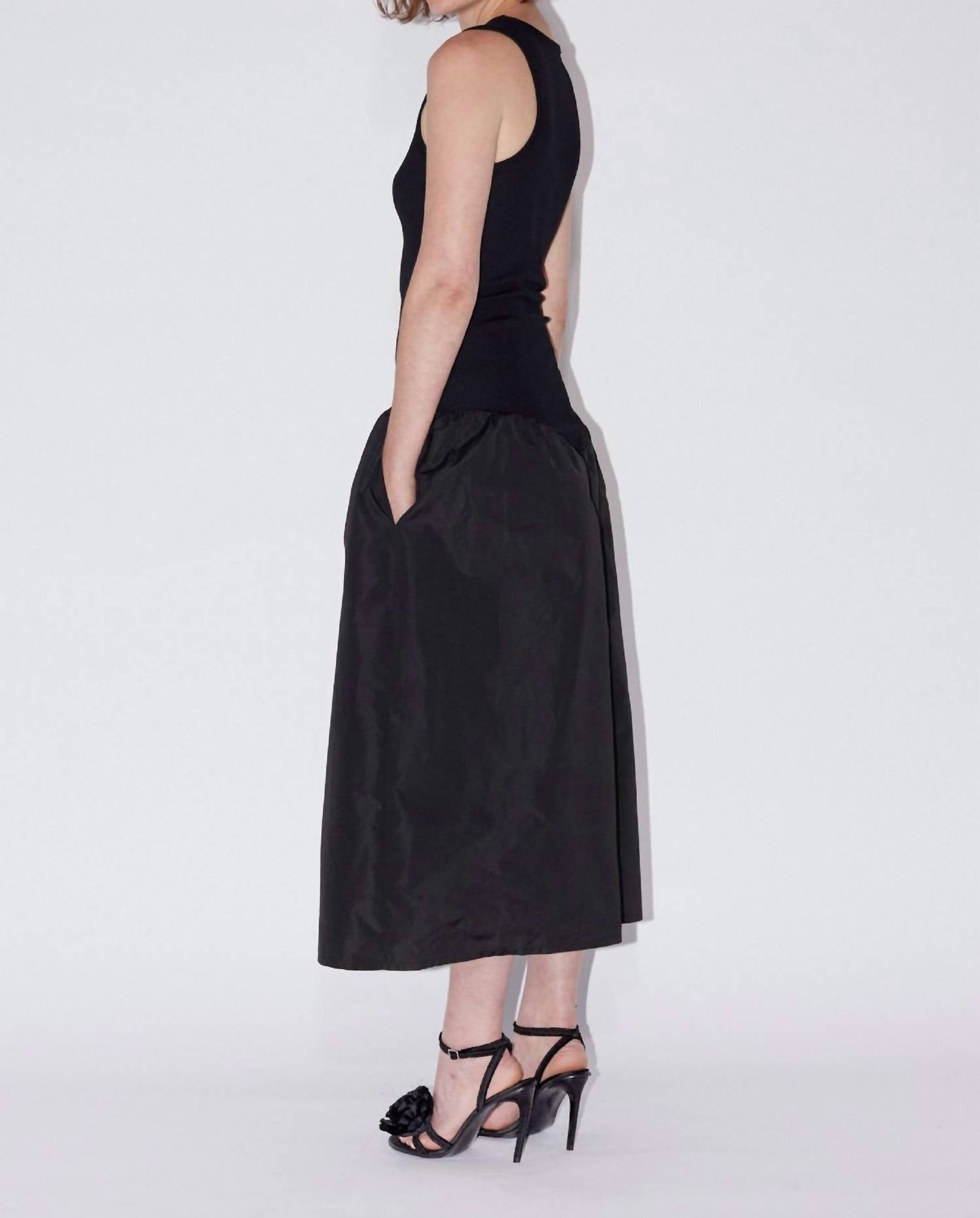 Saemdi - Sporty Peplum Dress