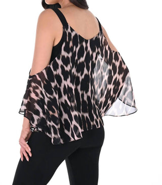 Frank Lyman - Blusa com estampa animal