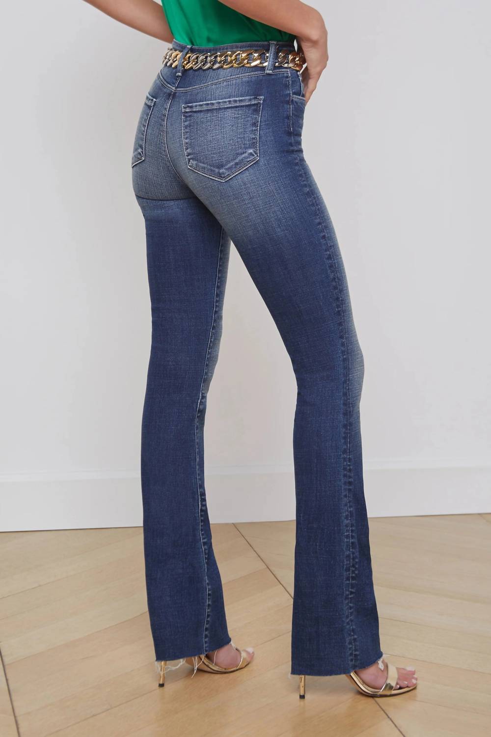 L'Agence - Calça Jeans Ruth High Rise Straight
