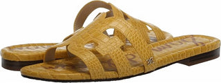 Sam Edelman - Women's Bay Slide Mule Open-toe Slip-on Leather Flat Sandals
