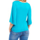 Karen Kane - Flare Sleeve Pick-Up Top