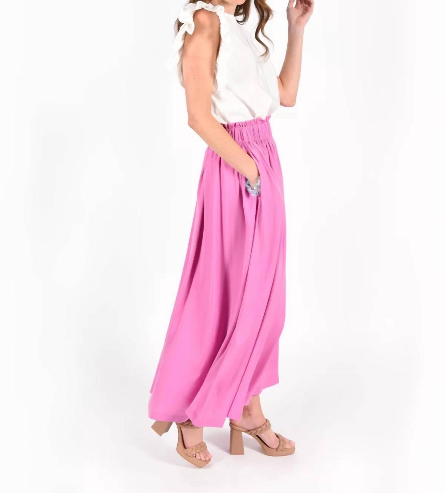 Emily Mccarthy - Palazzo Wide Leg Pant