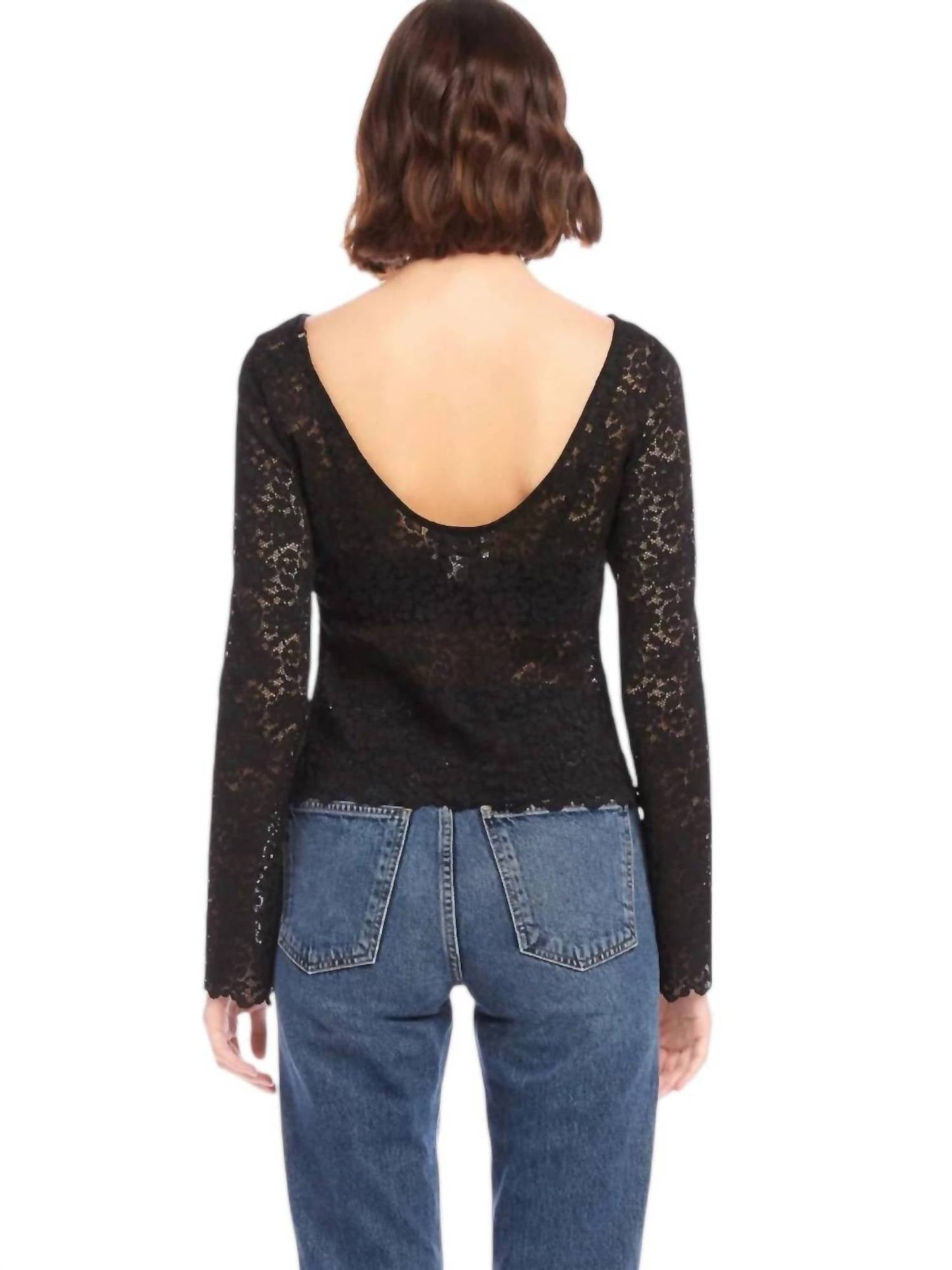 Fifteen Twenty - Loren Scoop Back Top