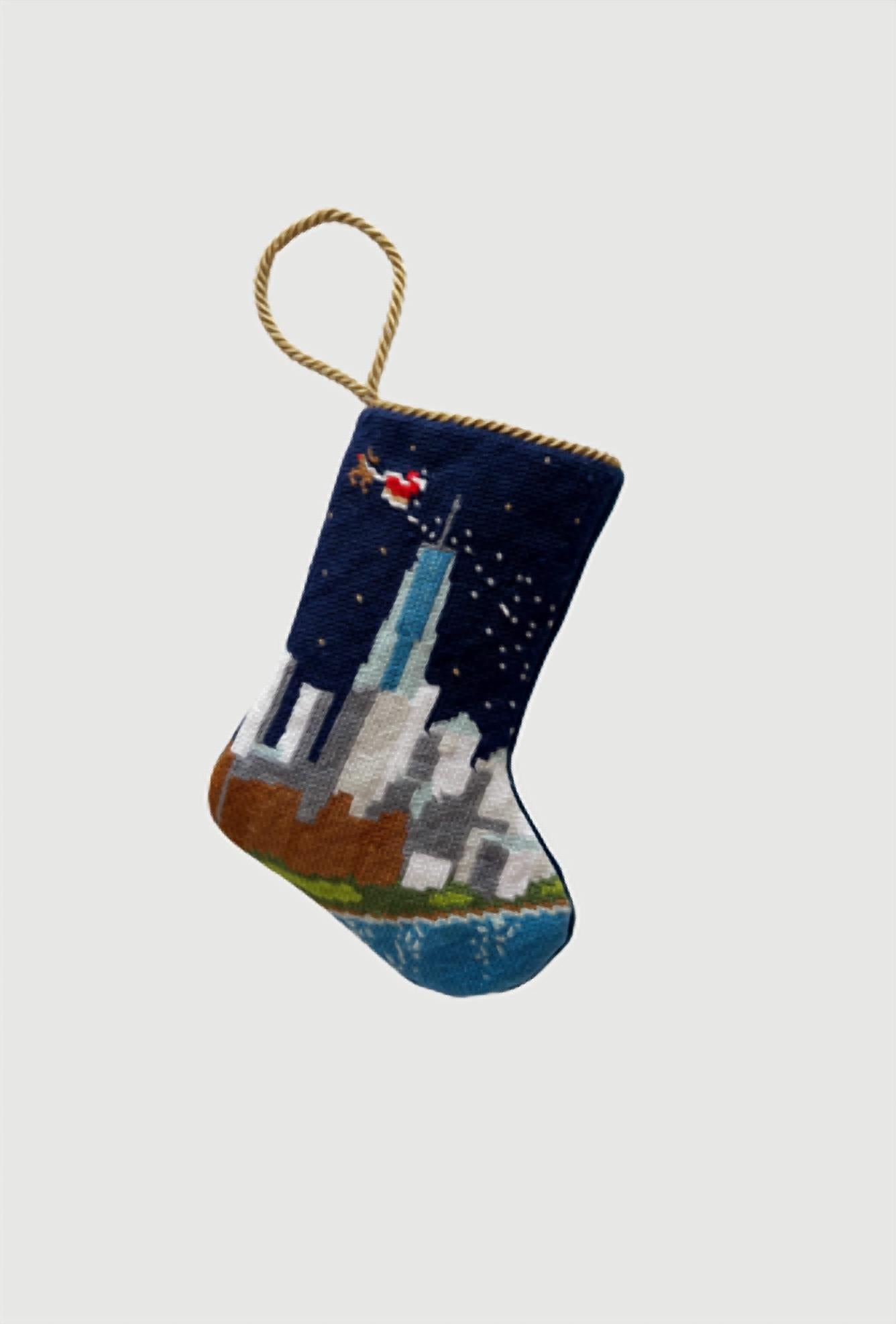 Bauble Stockings - New York City Noel Ornaments