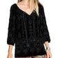 Johnny Was - Althea Velvet Peasant Blouse