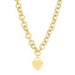 14k Yellow Gold Rolo Link Necklace (11.40 mm)