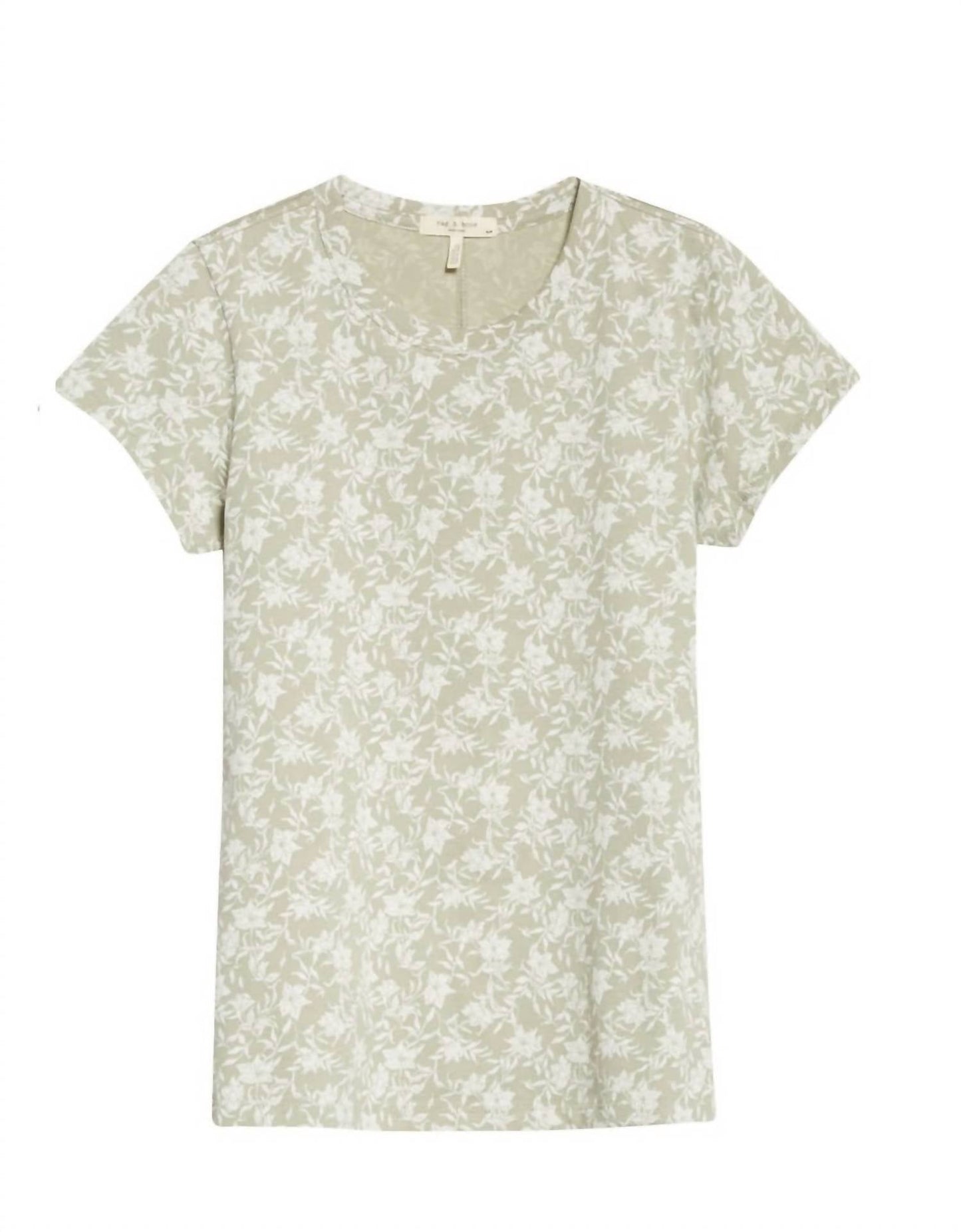 Rag & Bone - ALL OVER KNIT JULIE FLORAL TEE