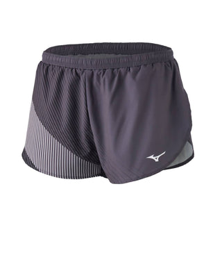 Mizuno - Shorts feminino estampado de 2,5 polegadas