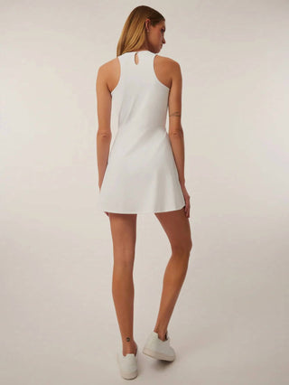 Greyson Clothiers - Performance Twist-neck Mini Dress