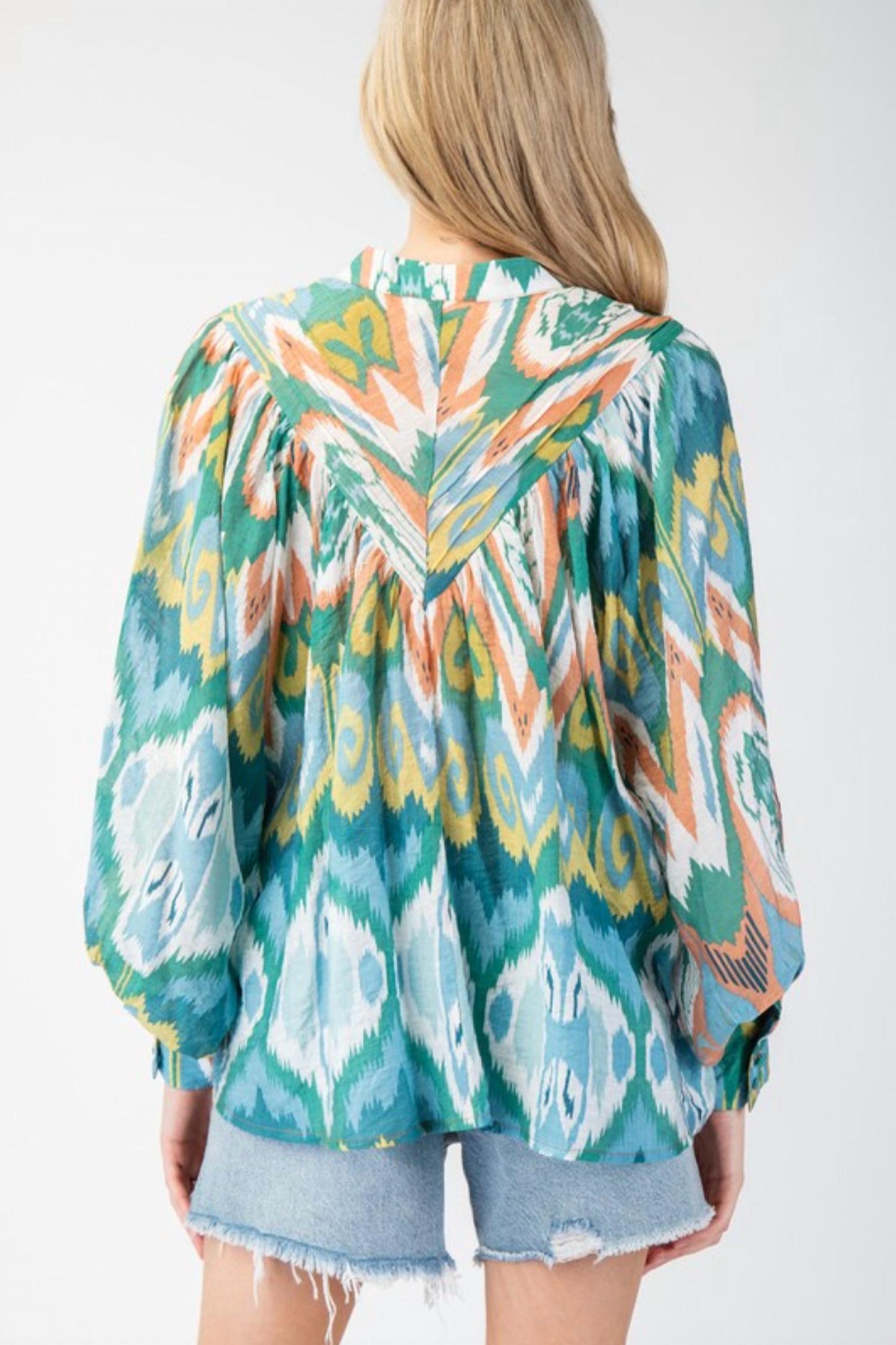 Ee:Some - Printed Blouse