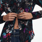 Desigual - Button Up Velvet Burnout Blouse