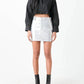 Grey Lab - Raw Edge Cropped Shirt