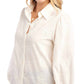 Karen Kane - Embellished Puff Sleeve Shirt