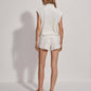 Varley - Loretta Half-zip Sleeveless Sweatshirt