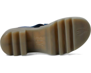 Fly London - Sandália feminina Taji502fly de couro com tiras