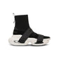 Balmain - Men's B Bold Strap Knit & Suede High-top Sneakers