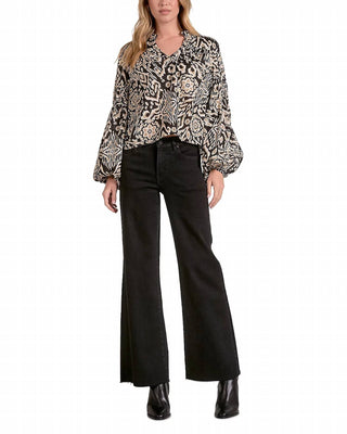 Elan - Bubble Sleeve Blouse