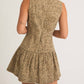 Le Lis - Leopard Low Waist Dress