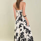 2.7 August Apparel - Flounced Midi Dress