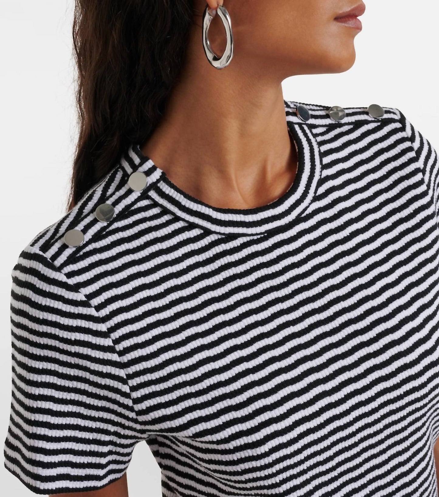 Veronica Beard - Draya Striped Tee