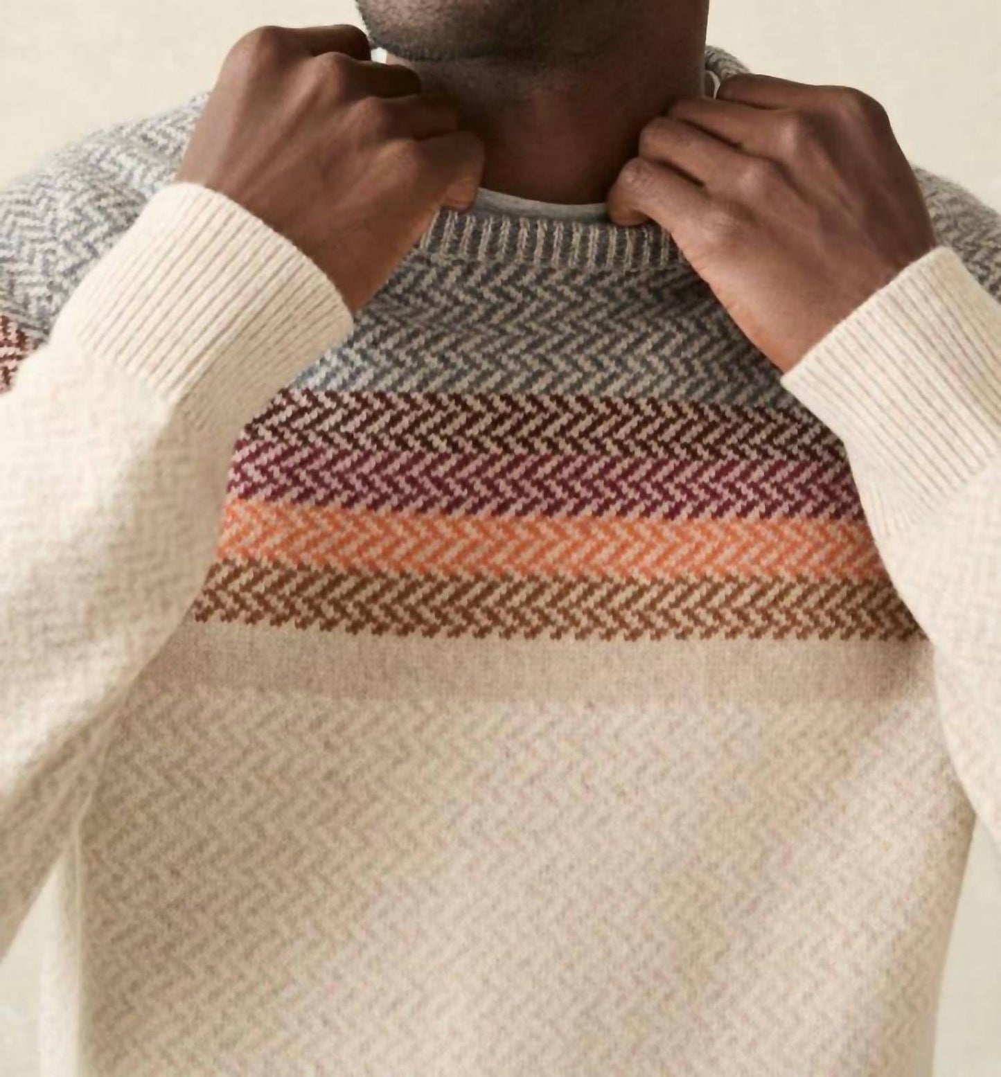 Faherty - Donegal Ombré Crew Neck Tee