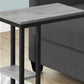 Accent Table, C - Shaped, Marble Look Contemporary & Modern Convenient Design