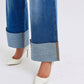 Judy Blue - High Waist Retro Wide Leg Jeans