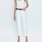 Pistola - Cassie Crop Super High Rise Straight Jeans