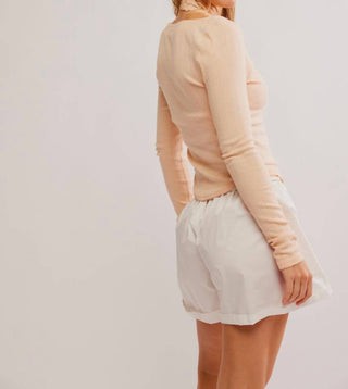 Free People - Camiseta de manga comprida Coffee Chat