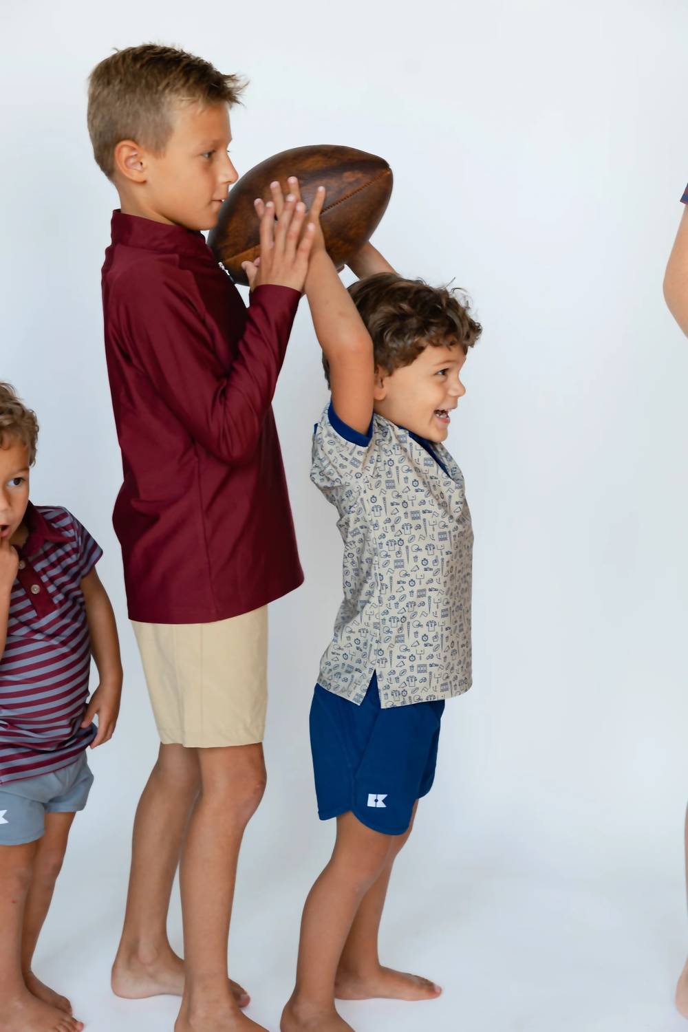 Courtside Kids - Football Blade Tee