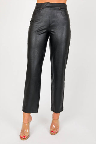 Spanx - Calça Slim Straight Pull On