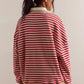 Free People - Classic Striped Oversized Crewneck