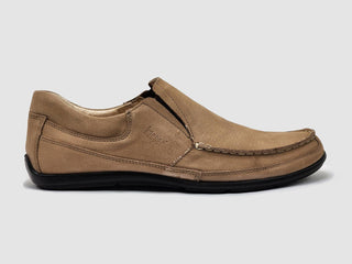 Kcr Group - Sapatos náuticos de couro para docas masculinos