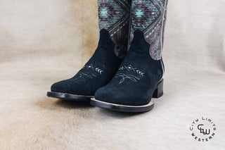 Roper - Botas de couro Cheyenne femininas