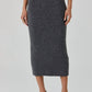 Astr - Neve Ribbed Sweater Midi Skirt