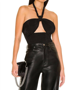 Misha - Ari Halter-neck Bodysuit