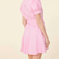 Dolce Cabo - Linen Belted Mini Dress