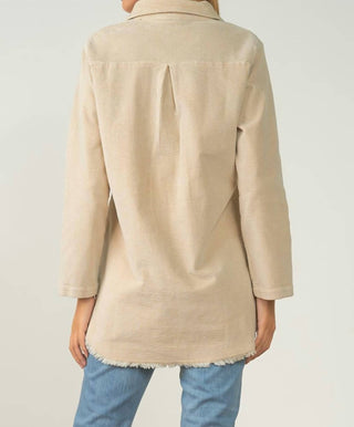 Elan - JAQUETA COM FRANJAS PINCORD