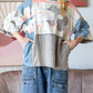 Oli & Hali - Flower Patchwork Top