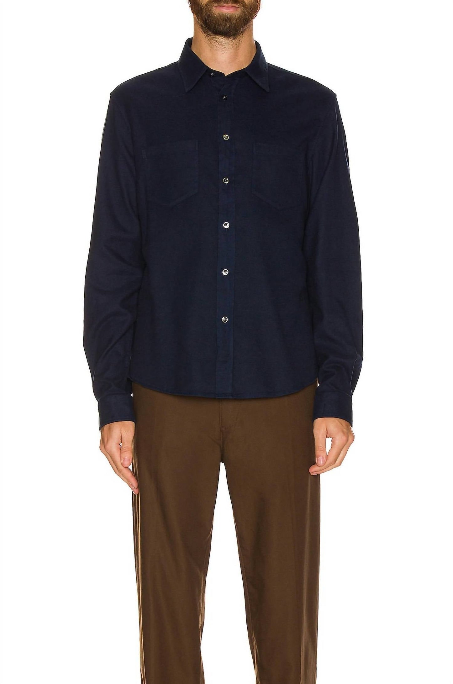 Frame - Double Pocket Brushed Flannel