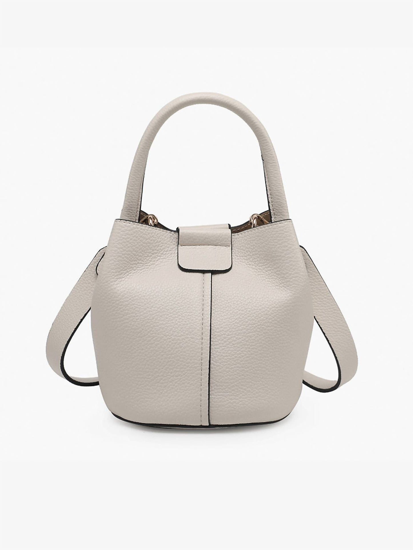 Jen & Co. - Women's Farrah Bucket Bag With Top Handle & Inner Bag