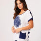 Angel Apparel - Abstract Oversized Top