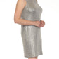 Joseph Ribkoff - Metallic Mock Neck Sleeveless Dress